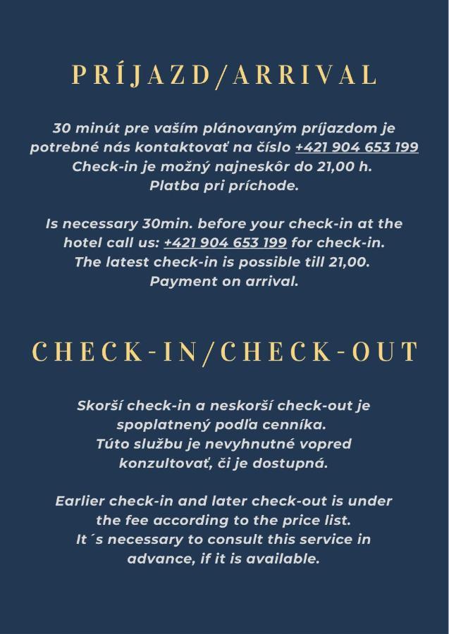 Garni Hotel S.O.G.* * * Trenčín 외부 사진